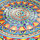 Platos mexicanos - juego de platos de pared de 4 piezas. Decorative plates. Art by Tanya Shest. Ярмарка Мастеров.  Фото №4