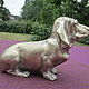 Винтаж: Старинная статуэтка скульптура Basset hound бронза. Статуэтки винтажные. Антиквариат и винтаж из Франции. Ярмарка Мастеров.  Фото №10