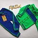 Knitted tracksuit 'A' for the baby, Tracksuit, Slavyansk-on-Kuban,  Фото №1