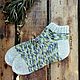 Вязаные укороченные носки, Носки, Красноярск,  Фото №1