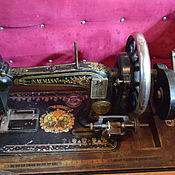 Винтаж handmade. Livemaster - original item Jubilee Popovka. A sewing machine. The year 1895. Handmade.