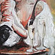 Date, oil painting on canvas, love, lovers. Pictures. myfoxyart (MyFoxyArt). My Livemaster. Фото №4
