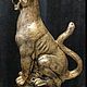 Ягуар Леопард Пантера Барс Кошка Статуя. Скульптуры. AleksandrS. Ярмарка Мастеров.  Фото №4