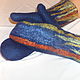 Felted mittens ' Night sky..!'. Mittens. Nadezda-L. Online shopping on My Livemaster.  Фото №2