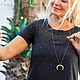 Chain with pearls ' Magic time.Day». Chain. Mala by Jemma. My Livemaster. Фото №4