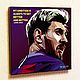 Picture Poster Lionel Messi Pop Art Barcelona, Fine art photographs, Moscow,  Фото №1