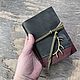 Заказать Блокнот Дух Леса А6 ручной работы из натуральной кожи зеленый. Iron Arm Leatherworks (Екатерина). Ярмарка Мастеров. . Блокноты Фото №3