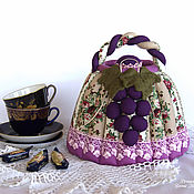 Посуда handmade. Livemaster - original item Hot water bottle for the kettle Isabella. Gift, Interior decoration, purple. Handmade.
