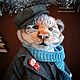 Тигр. Игрушка. Год тигра. Тедди Зверята. Марина Крутоусова (marydolls-msk). Интернет-магазин Ярмарка Мастеров.  Фото №2