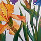 The picture Iris-the colors of the rainbow. Pictures. Paint with Love (lotmarket). My Livemaster. Фото №5