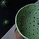 Заказать Сито керамическое, дуршлаг, ручная лепка. KeramAnn. Ярмарка Мастеров. . Чаши Фото №3