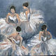 Ballerinas oil Painting 30h40 cm. Pictures. Viktorianka. Online shopping on My Livemaster.  Фото №2