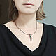 Silver Emerald Pendant (wire wrap). Pendant. Kseniya Sakharnova. Online shopping on My Livemaster.  Фото №2