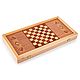 Backgammon Ivanovo 'Wolves', 50. Backgammon and checkers. H-Present more, than a gift!. My Livemaster. Фото №4