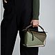 Винтаж: Сумка Loewe Призма натуральная кожа. Сумки винтажные. Виктория (aifebelle). Интернет-магазин Ярмарка Мастеров.  Фото №2