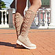Summer boots ' Alice'. High Boots. KnittedBoots. Online shopping on My Livemaster.  Фото №2