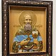 Икона Иоанн Кронштадтский. Иконы. Александр Подрезов (Vernissage-AV). Интернет-магазин Ярмарка Мастеров.  Фото №2
