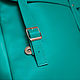 Leather backpack 'Moscow' turquoise. Backpacks. uva. My Livemaster. Фото №5