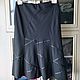 Винтаж: Юбка.Midi.Style! 48-50.Black-капсулы!UK!. Юбки винтажные. MixVintage. Интернет-магазин Ярмарка Мастеров.  Фото №2