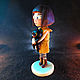Статуэтка Френ Боу Fran Bow Фрэн Боу ручная работа. Статуэтка. Yary Art. Ярмарка Мастеров.  Фото №7