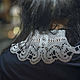 Order  Crochet collar and cuffs 'Eteri'. MezhanHook. Livemaster. . Collars Фото №3