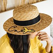 Соломенная шляпа «Одри mini»