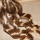 Hair for dolls is natural. ( Walnut). Curls curls for dolls. Doll hair. Hair and everything for dolls. My Livemaster. Фото №6