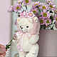 Мишка Тедди цветочный. Мишки Тедди. MyTeddyStore. Ярмарка Мастеров.  Фото №9