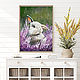 Oil Painting Rabbit Painting for Nursery. Pictures. Lana Zaitceva. Online shopping on My Livemaster.  Фото №2