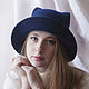  Шляпа "Кошка" Blue cat hat, Шляпы, Екатеринбург,  Фото №1