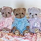Teddy bears-mini kids. 12cm, Stuffed Toys, Kaliningrad,  Фото №1