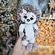  ёжик, ёжик мягкие иголки. Мягкие игрушки. Toys-by-panda. Ярмарка Мастеров.  Фото №8