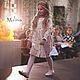 Order Dress for girls linen Emma white elegant. molinialife. Livemaster. . Childrens Dress Фото №3