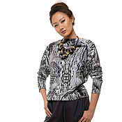 1603O blouse-multicolored