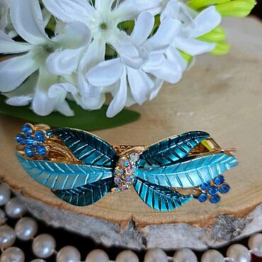 Винтаж ручной работы. Ярмарка Мастеров - ручная работа Заколка для волос. Handmade.