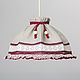 Lampshade Pendant lamp Red wine. Ceiling and pendant lights. polin-1. Online shopping on My Livemaster.  Фото №2