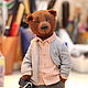 Peter (Dressed Artist Handmade Teddy Bear - OOAK)
by Olga Arkhipova