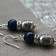 earrings with natural stones in stock. Earrings. Soaphand-made. My Livemaster. Фото №4