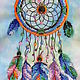 Bead painting ' dream CATCHER', Pictures, Moscow,  Фото №1