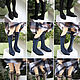Кожаная обувь для бжд кукол SD, MSD, 13, 14, 16. Одежда для кукол. Nymphodisiac. Интернет-магазин Ярмарка Мастеров.  Фото №2