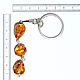 Keychain made of natural Baltic amber ' Beads'. Gifts for March 8. Baltic jeweler. Online shopping on My Livemaster.  Фото №2