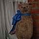 Мишка Кир. Мишки Тедди. Елена Перминова (elenaperminovabears). Ярмарка Мастеров.  Фото №14