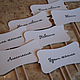Order Place cards on skewers. Igramus (igramus). Livemaster. . Card Фото №3