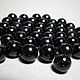 Black tourmaline sherl 10 mm. Beads1. Elena (luxury-fittings). Online shopping on My Livemaster.  Фото №2