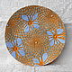 Тарель декоративная "Из Лета в Осень". Plates. Marvelous Pottery. Online shopping on My Livemaster.  Фото №2