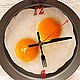 El reloj de la Tortilla decoupage. Watch. Вязаные сумки, косынки (Olly). Интернет-магазин Ярмарка Мастеров.  Фото №2