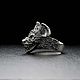 Кольцо Гиена. Кольца. AlexFox Jewelry. Ярмарка Мастеров.  Фото №4