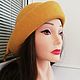 Felted hat 'Sunny autumn'. Hats1. Oksana Moleva. Online shopping on My Livemaster.  Фото №2
