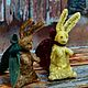 Кролик в ретро стиле. Velveteen Rabbit. Тедди Зверята. Татьяна Косова (tatyanakosova). Ярмарка Мастеров.  Фото №5