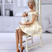 Куклы и игрушки handmade. Livemaster - original item A doll made of fabric I was born! mommy baby newborn. Handmade.